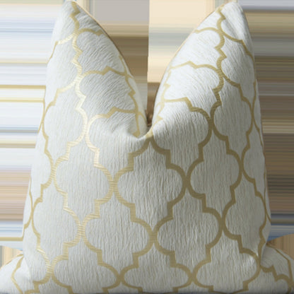 Gilded Luxury Accent Pillow Cover