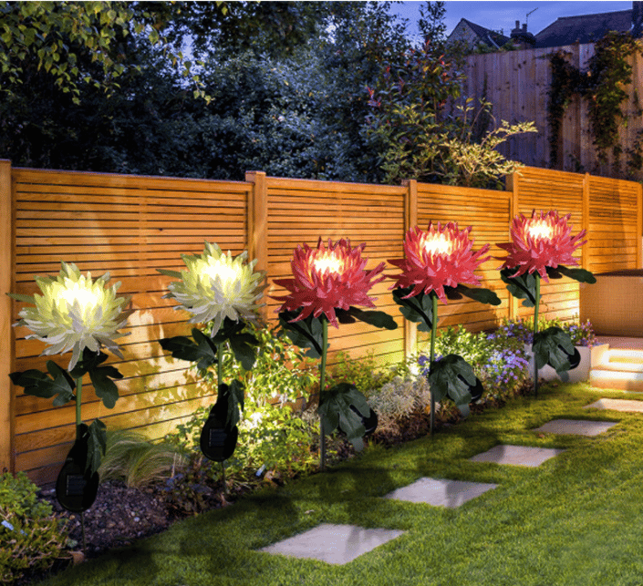 🎁Christmas Hot Sale -49% OFF🎁 - ARTIFICIAL Flower SOLAR GARDEN STAKE LED (🔥BUY 2 FREE 1🔥)