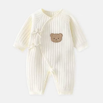 Baby romper with bear - Spring & autumn clothing