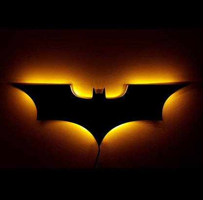 Batman LED Wall Lamp with Remote Color Control