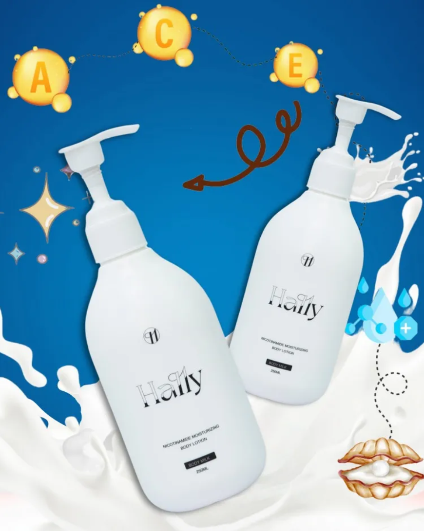 Original Hally Niacinamide Whitening Body Lotion