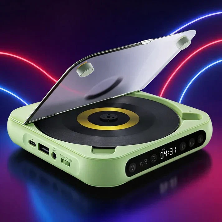 DiscVibe™ | Der moderne CD-Player, der Ihre Lieblingsalben wieder zum Leben erweckt