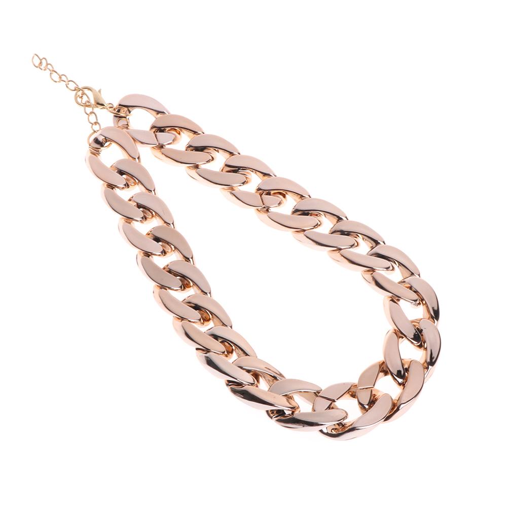 Gold Chunky Chain Dog Collar Accessory