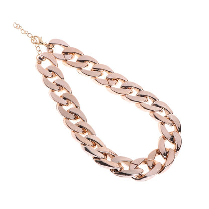 Gold Chunky Chain Dog Collar Accessory
