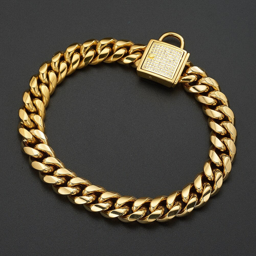 BlingBling | Heavy Duty Metal Dog Chain Collar