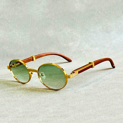 Fashionable Round Sunglasses with UV400 Protection