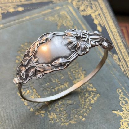 🔥LAST DAY 59% OFF✨Handmade Sterling Spoon Bangle - Crafted From Authentic Vintage Tools