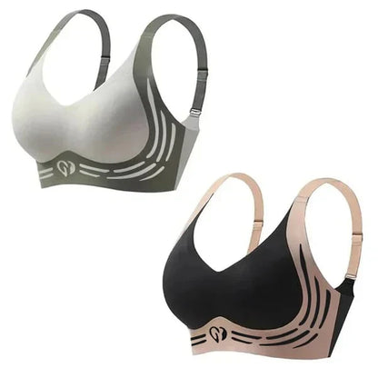 🎁Super Gather Bra | Wireless Push-up Bra👍No More Sagging Breasts