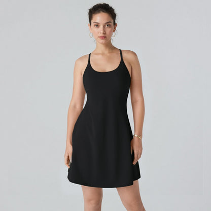 🎁Last Day 49% OFF🔥The Ultimate Tummy Control Backless Active Dress