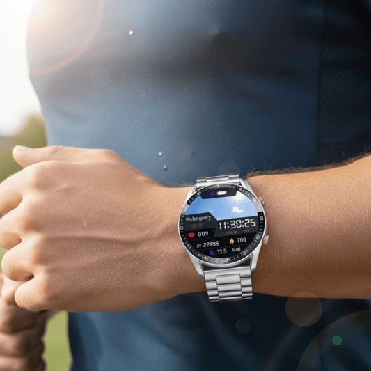 CARDIOTRON – Men's ECG & PPG Smartwatch with Phone Calls