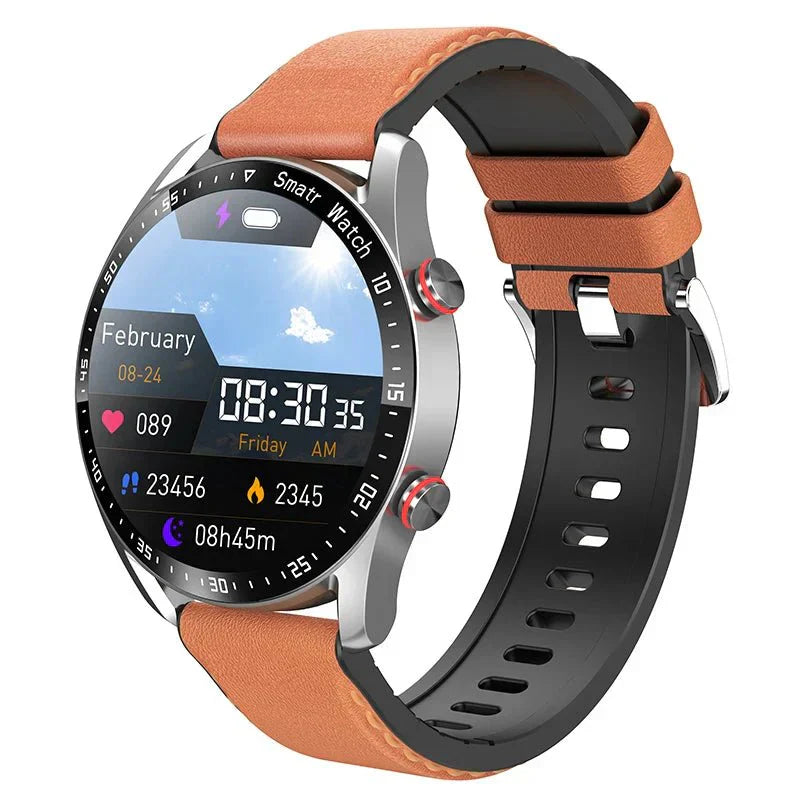 CARDIOTRON – Men's ECG & PPG Smartwatch with Phone Calls