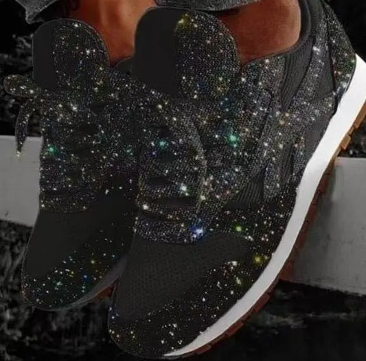 Niki | Sparkling Sequin Sneakers
