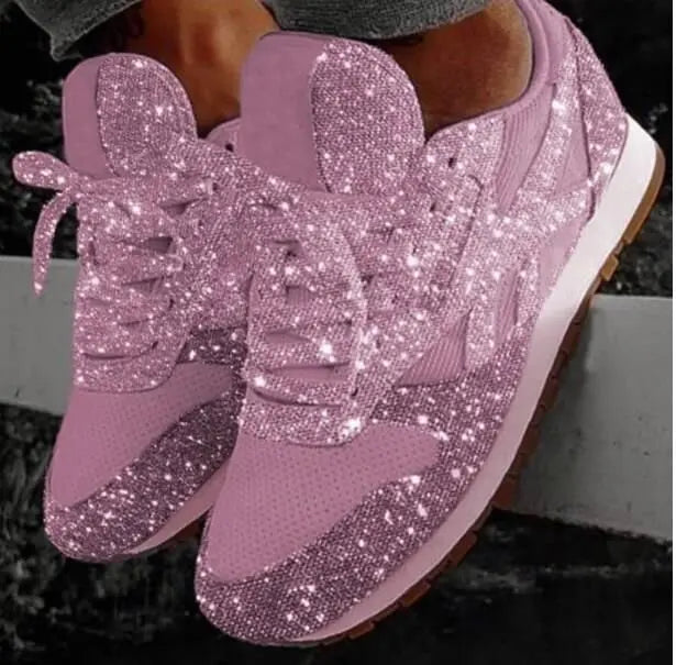 Niki | Sparkling Sequin Sneakers