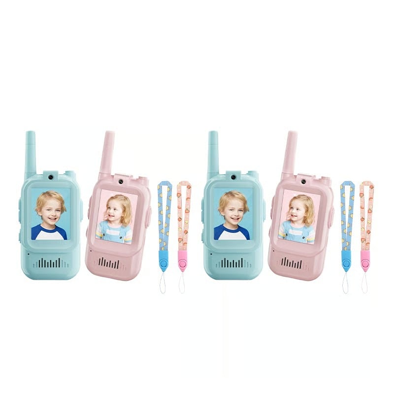 Rechargeable Video Walkie Talkies for Kids
