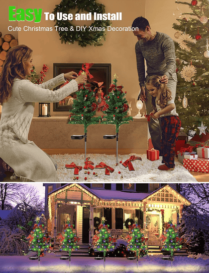 🔥Last Day 49%OFF - 🎄Solar Christmas Trees Lights Outdoor Decoration Waterproof