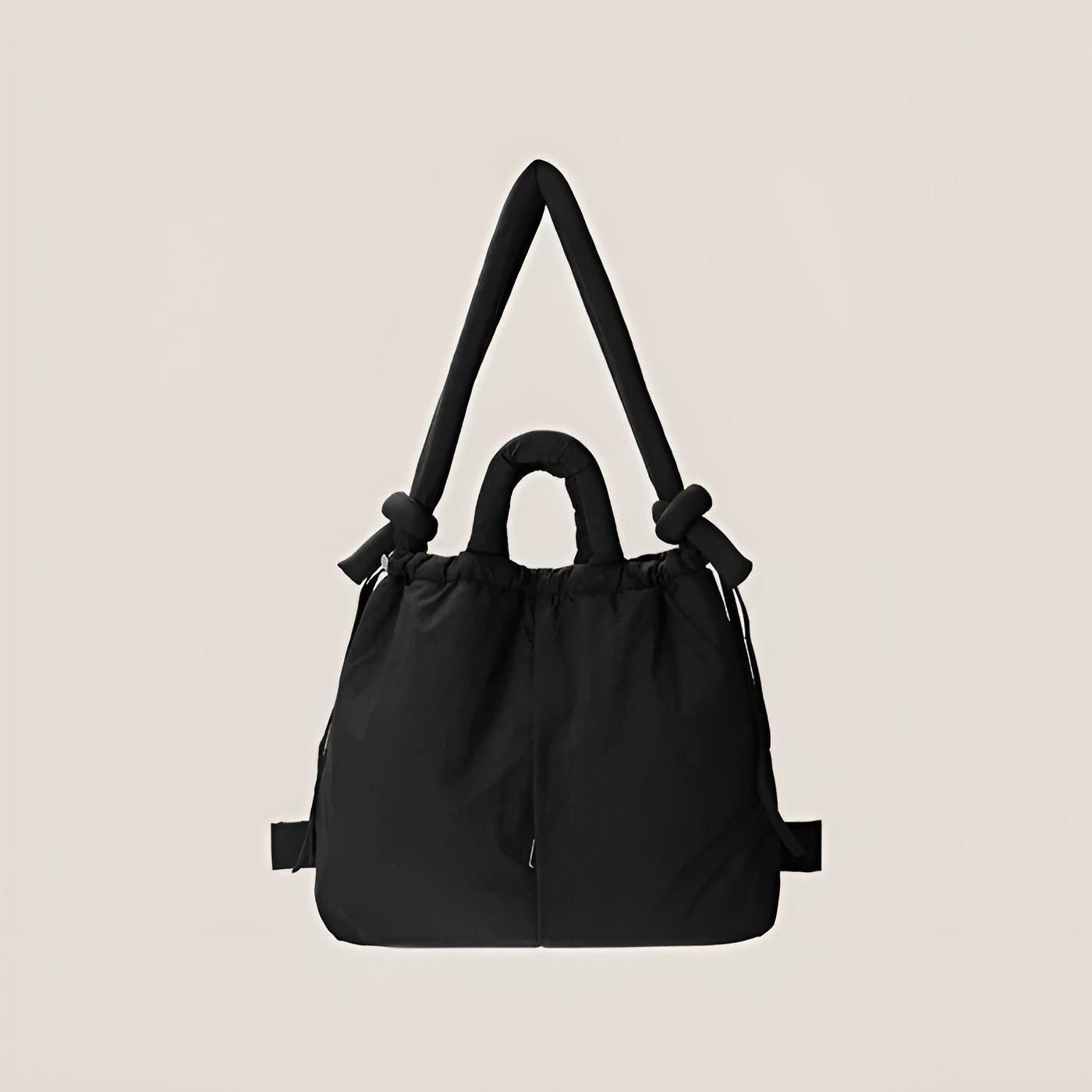 Puffy Quilted Backpack Bag