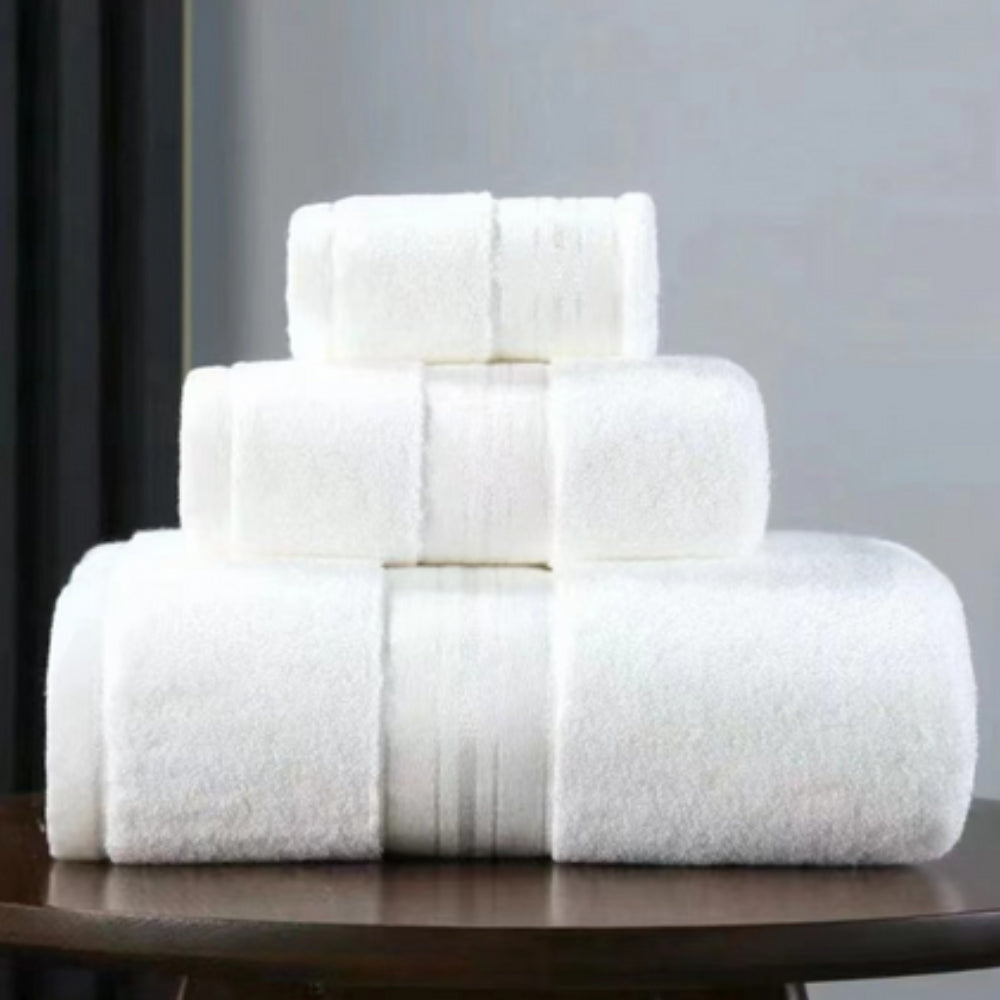 Pure Cotton Egyptian Towel Set - Luxurious Comfort