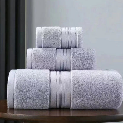 Pure Cotton Egyptian Towel Set - Luxurious Comfort
