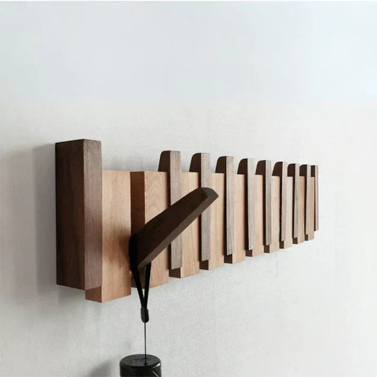 Coat Rack | Piano-Shaped Design | High-Quality Wood