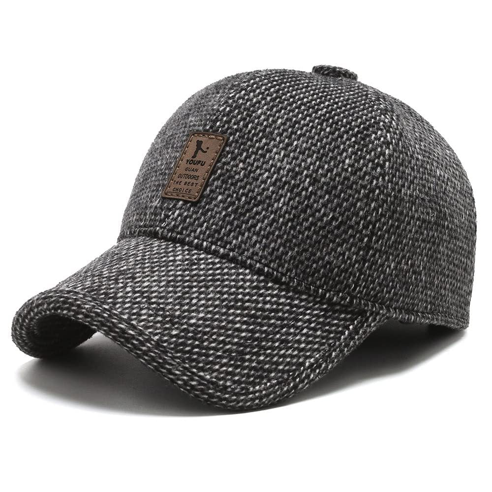 Warm and Fashionable Baseball Style Winter Hat