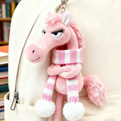 Plush Horse Keychain™ - Whimsical Bag Accessory