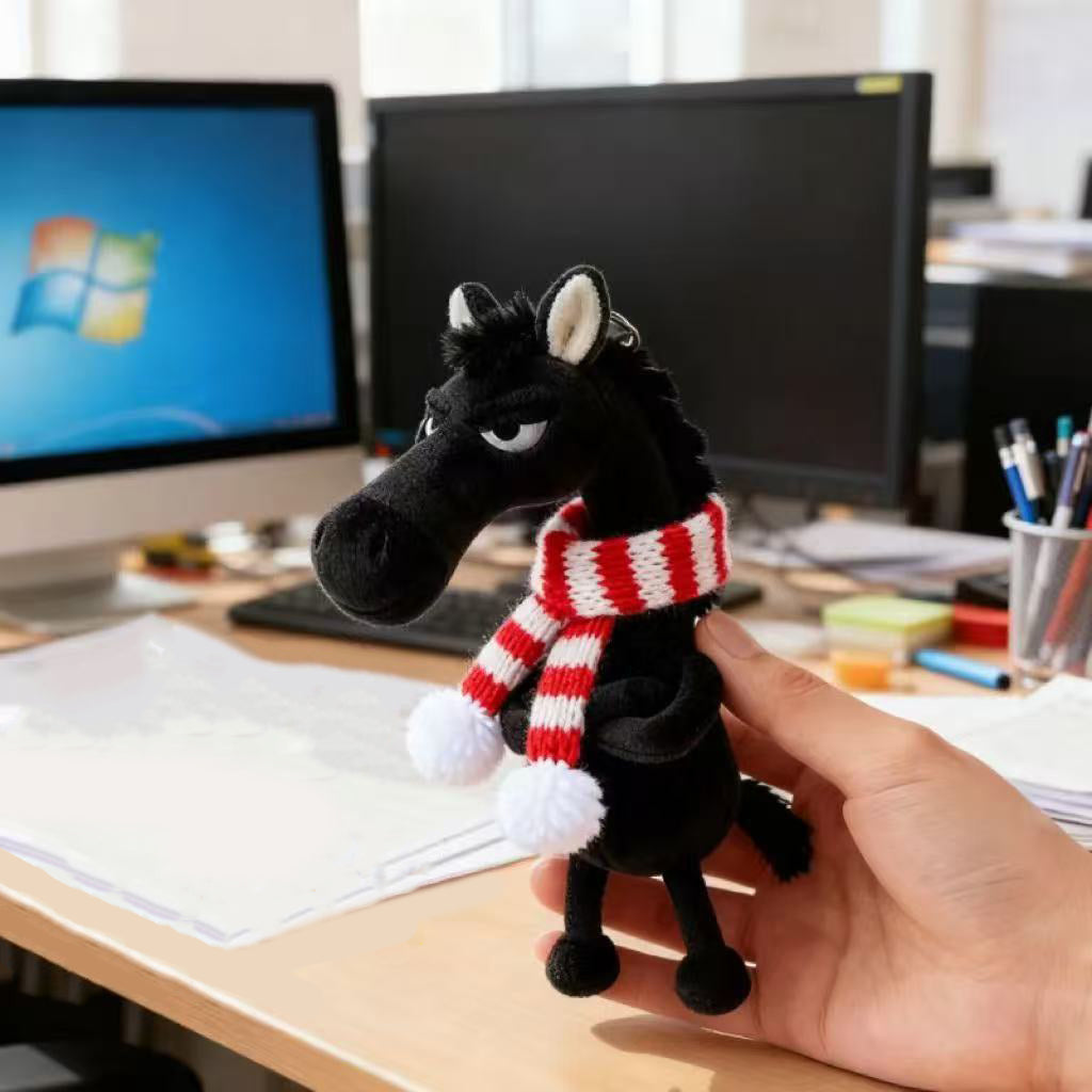 Plush Horse Keychain™ - Whimsical Bag Accessory