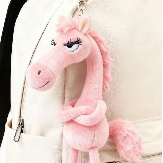 Plush Horse Keychain™ - Whimsical Bag Accessory