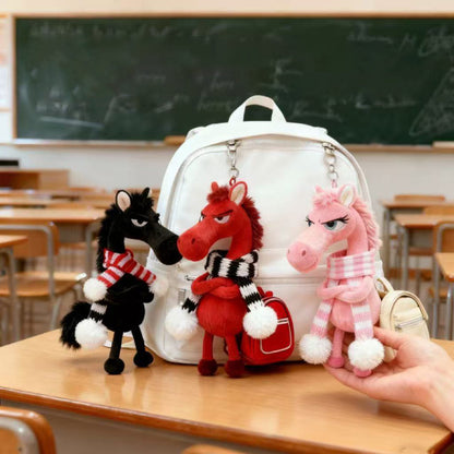 Plush Horse Keychain™ - Whimsical Bag Accessory