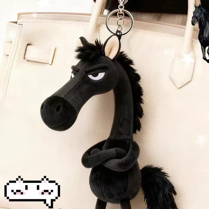 Plush Horse Keychain™ - Whimsical Bag Accessory