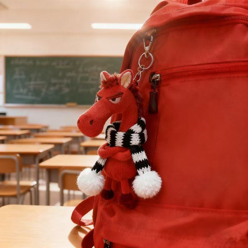 Plush Horse Keychain™ - Whimsical Bag Accessory