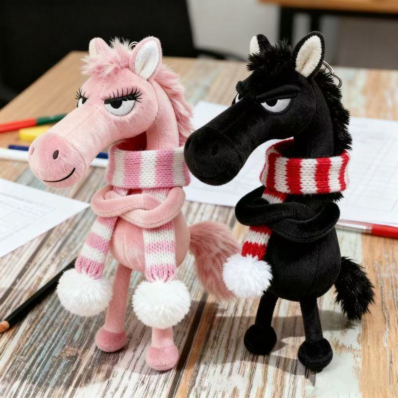Plush Horse Keychain™ - Whimsical Bag Accessory