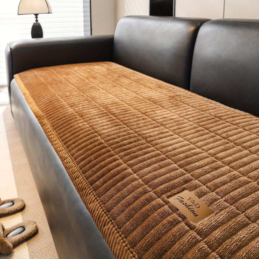 Soft Quilted Sofa Cover for Furniture Protection