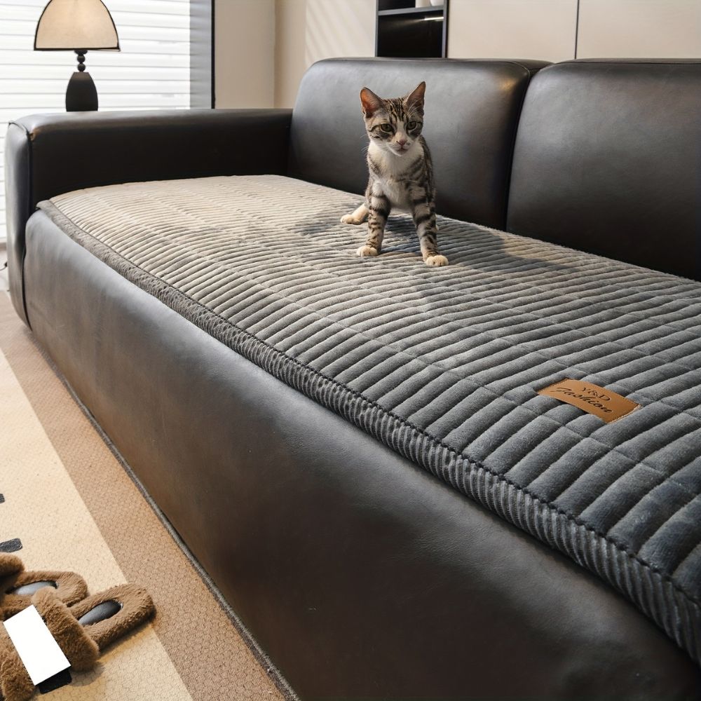 Soft Quilted Sofa Cover for Furniture Protection