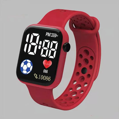 Kids' Digital Watch with Light-Up Display & Stopwatch