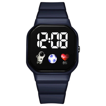 Kids' Digital Watch with Light-Up Display & Stopwatch