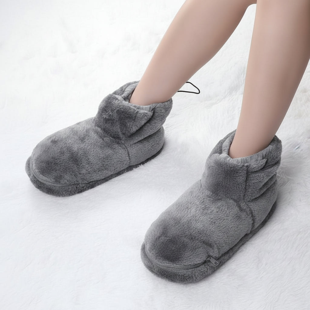 DREAMSTEP – USB Heated Booties for Winter Comfort