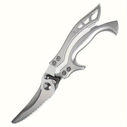 Multifunctional Lightweight Kitchen Scissors Stainless Steel