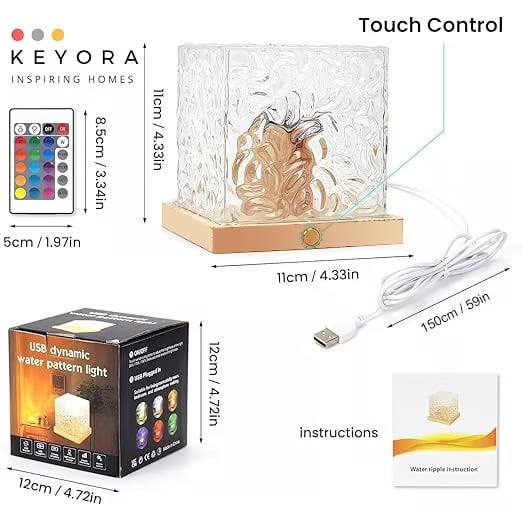 🛋️ Aurora Dreamscape Night Light