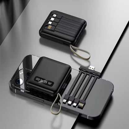 🔋4-in-1 Power Bank Fast Charging