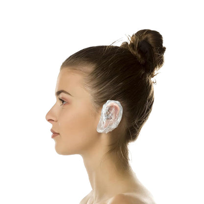 Waterproof ear covers for bathing and showering (100 pack)