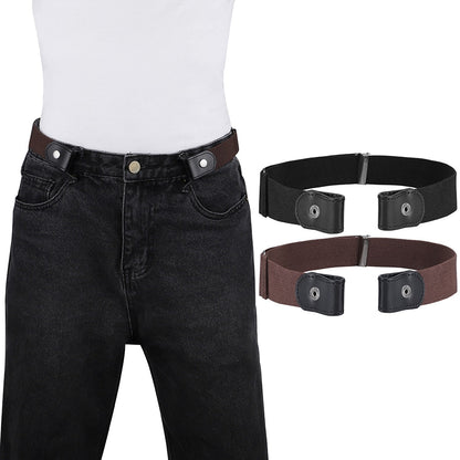 No Buckle Elastic Waist Belt