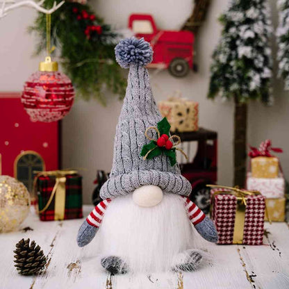 Illuminated Festive Gnome Figure