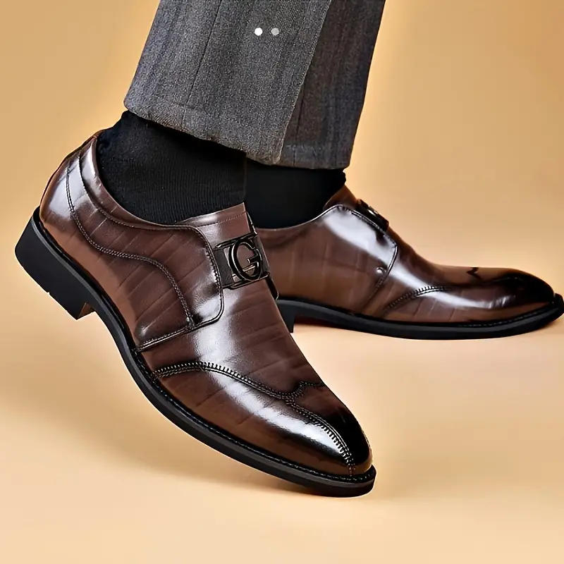 Elegant Italian Leather Dress Shoes