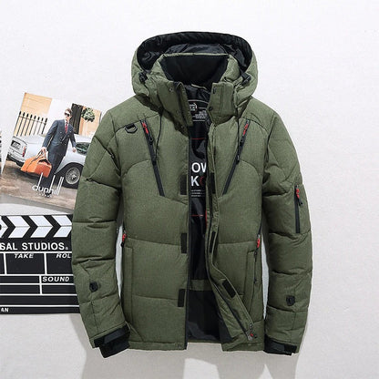 Quilted Down Puffer Coat with Insulation