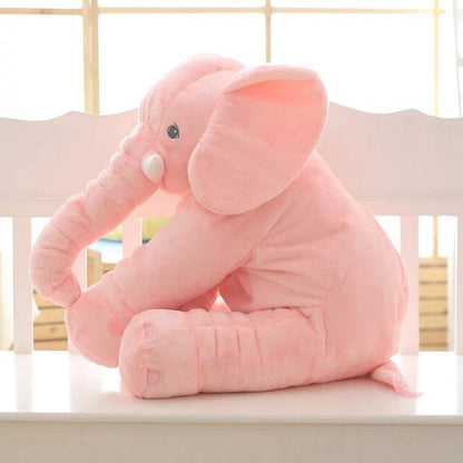 Elephant Plush Toy | Large Cushion and Elephant Comforter for Babies and Children