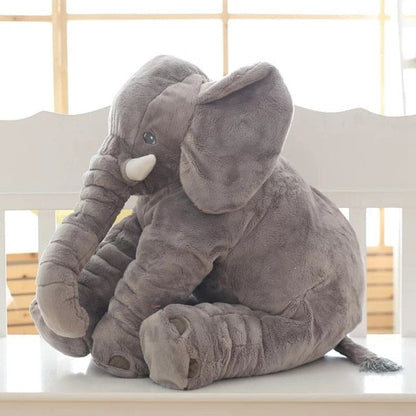 Elephant Plush Toy | Large Cushion and Elephant Comforter for Babies and Children