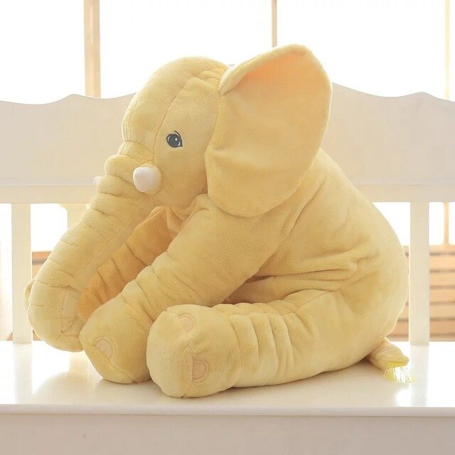 Elephant Plush Toy | Large Cushion and Elephant Comforter for Babies and Children