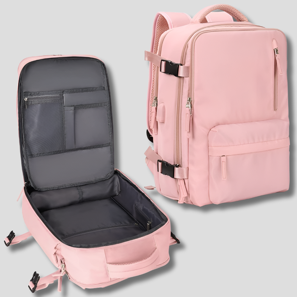 Expandable Explorer Backpack for Carry-On Luggage