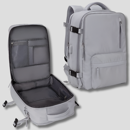 Expandable Explorer Backpack for Carry-On Luggage