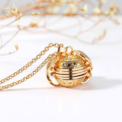 Expandable Photo Locket Necklace
